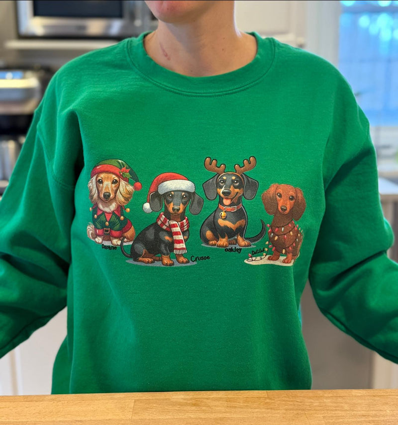 Dachshund Christmas Sweater