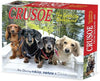 Crusoe Dachshund Calendar 2026 box daily