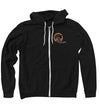 Crusoe Icon Embroidered Zip-Up Hoodie