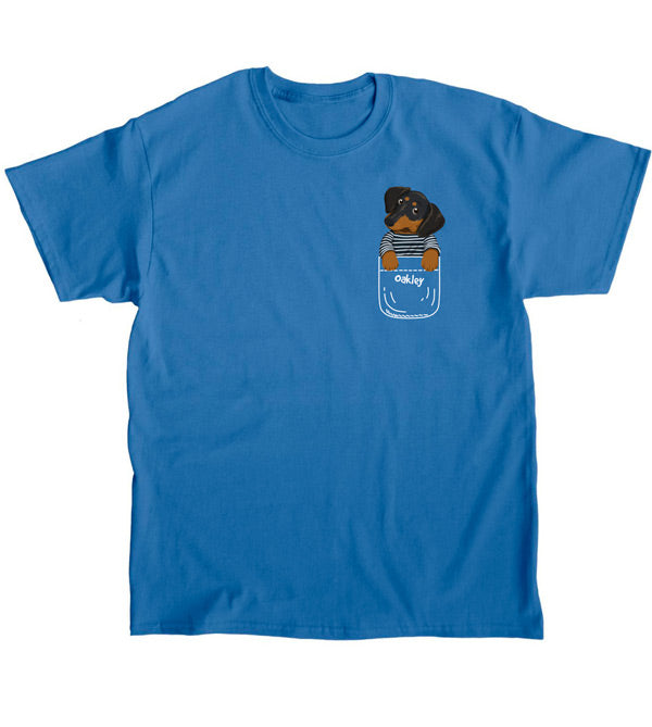 Rottweiler Dog In Your Pocket T-Shirt Rottweiler Dog In Your Pocket T-Shirt