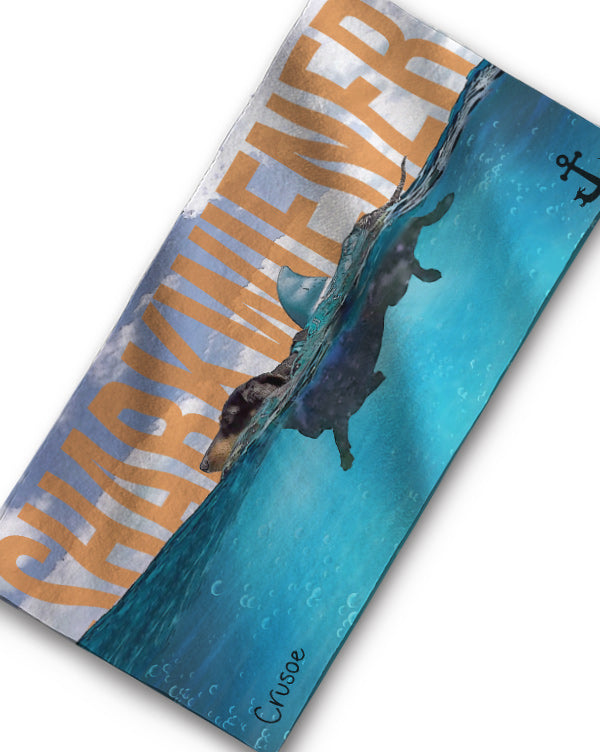 SHARKWIENER Beach Towel